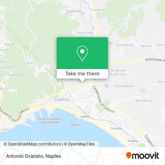 Antonio Granato map