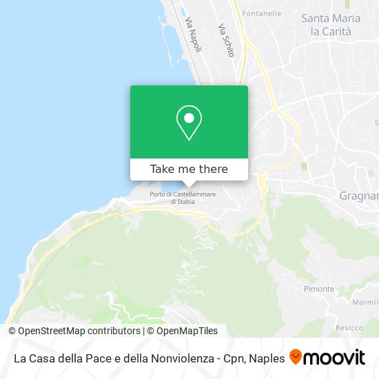 La Casa della Pace e della Nonviolenza - Cpn map