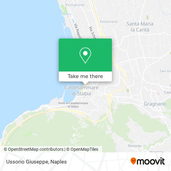 Ussorio Giuseppe map