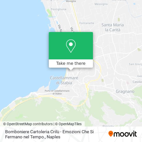 Bomboniere Cartoleria Crilù - Emozioni Che Si Fermano nel Tempo. map