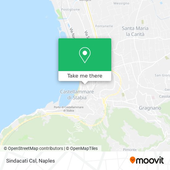Sindacati Csl map