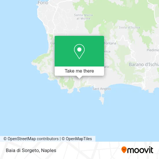 Baia di Sorgeto map