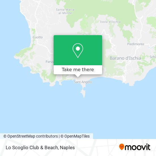 Lo Scoglio Club & Beach map