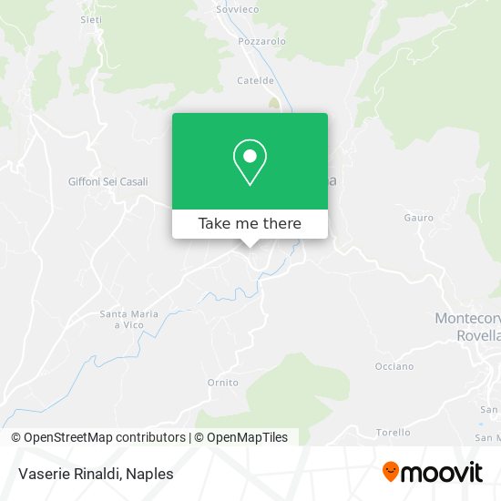 Vaserie Rinaldi map