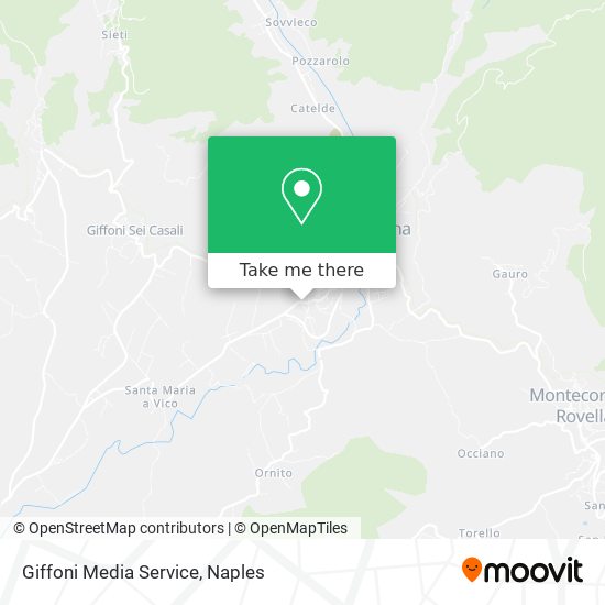 Giffoni Media Service map