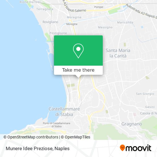 Munere Idee Preziose map