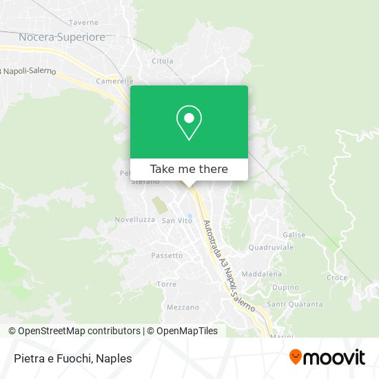 Pietra e Fuochi map