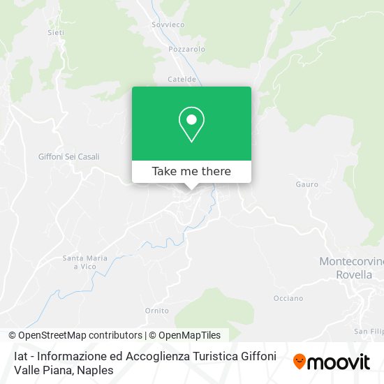 Iat - Informazione ed Accoglienza Turistica Giffoni Valle Piana map