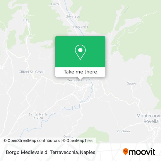Borgo Medievale di Terravecchia map