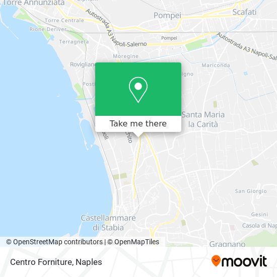 Centro Forniture map