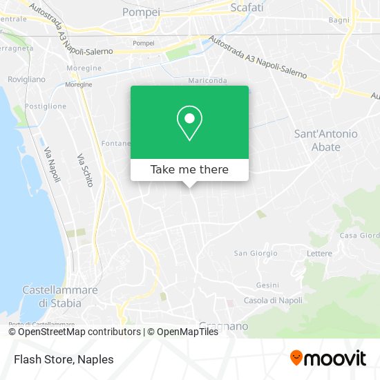 Flash Store map