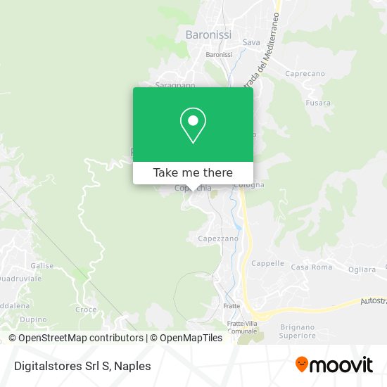 Digitalstores Srl S map