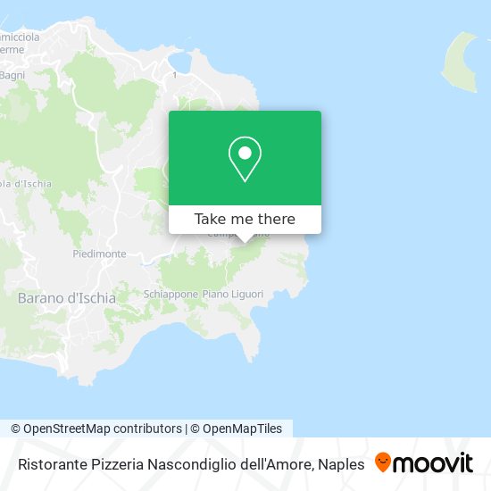 Ristorante Pizzeria Nascondiglio dell'Amore map