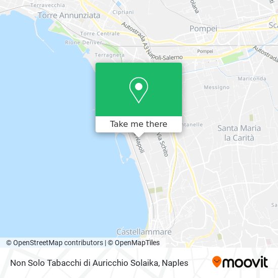 Non Solo Tabacchi di Auricchio Solaika map