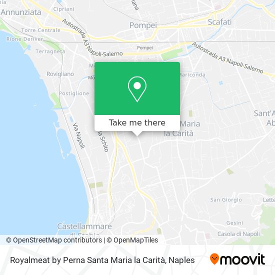 Royalmeat by Perna Santa Maria la Carità map
