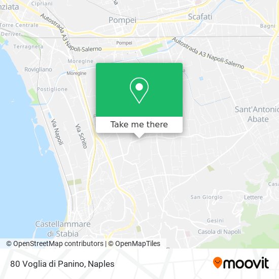 80 Voglia di Panino map