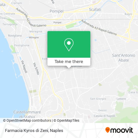 Farmacia Kyros di Zeni map
