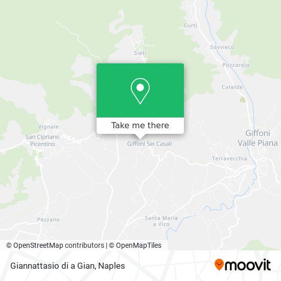 Giannattasio di a Gian map