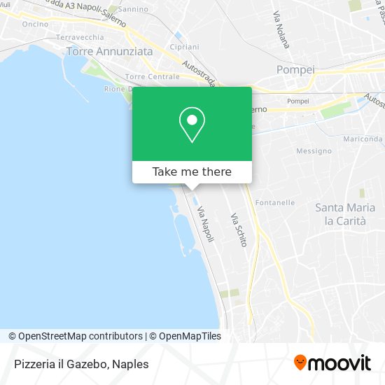 Pizzeria il Gazebo map