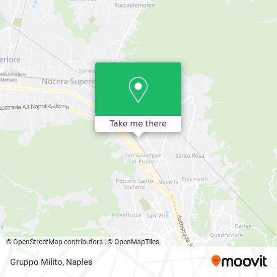 Gruppo Milito map