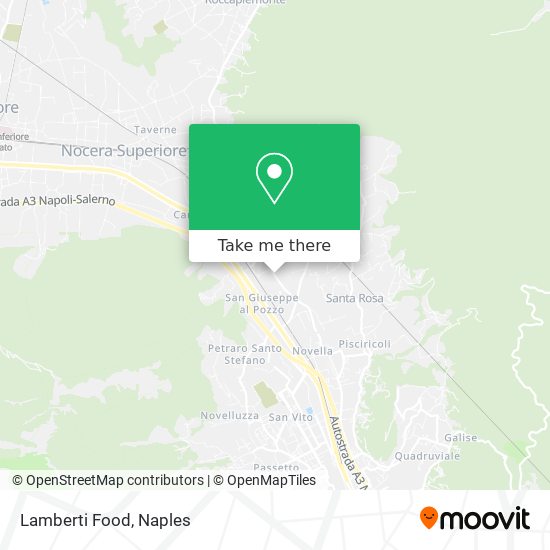 Lamberti Food map