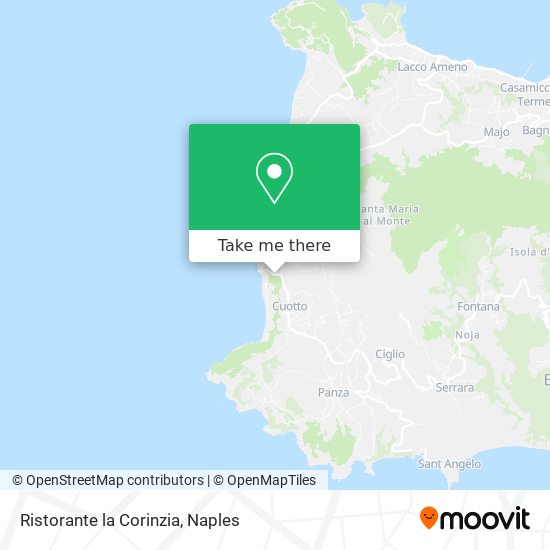 Ristorante la Corinzia map