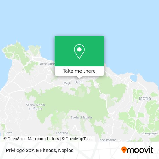 Privilege SpA & Fitness map