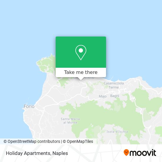 Holiday Apartments map