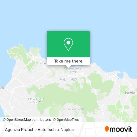 Agenzia Pratiche Auto Ischia map