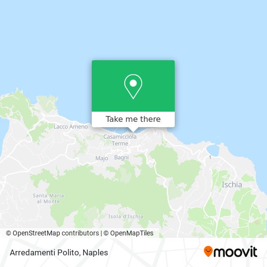 Arredamenti Polito map