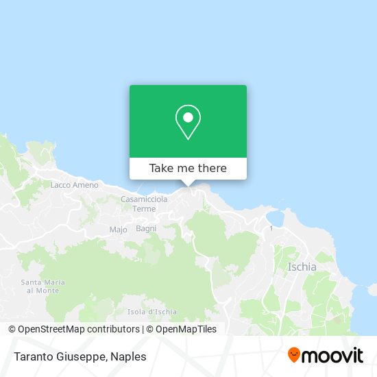 Taranto Giuseppe map