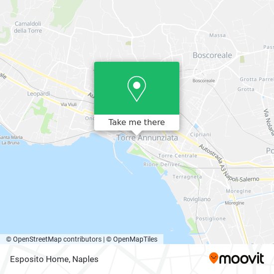 Esposito Home map