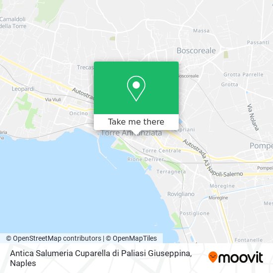 Antica Salumeria Cuparella di Paliasi Giuseppina map