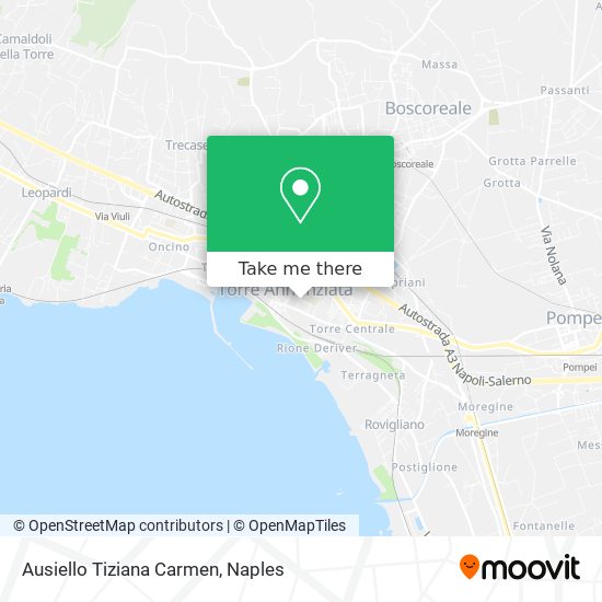 Ausiello Tiziana Carmen map