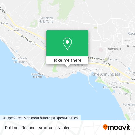 Dott.ssa Rosanna Amoruso map