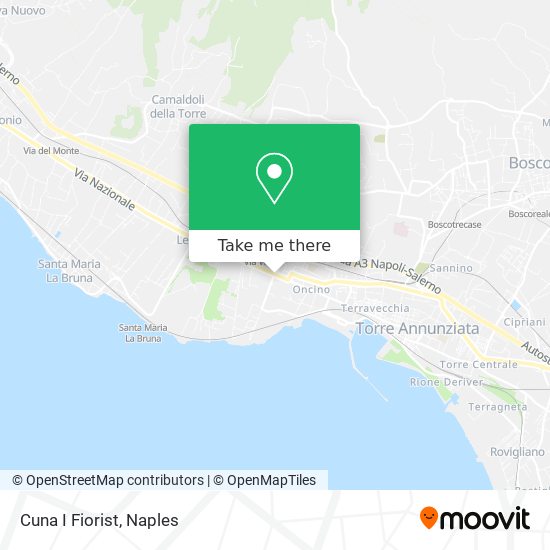 Cuna I Fiorist map