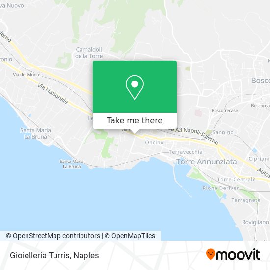 Gioielleria Turris map