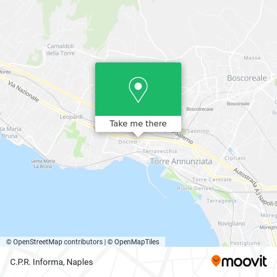 C.P.R. Informa map