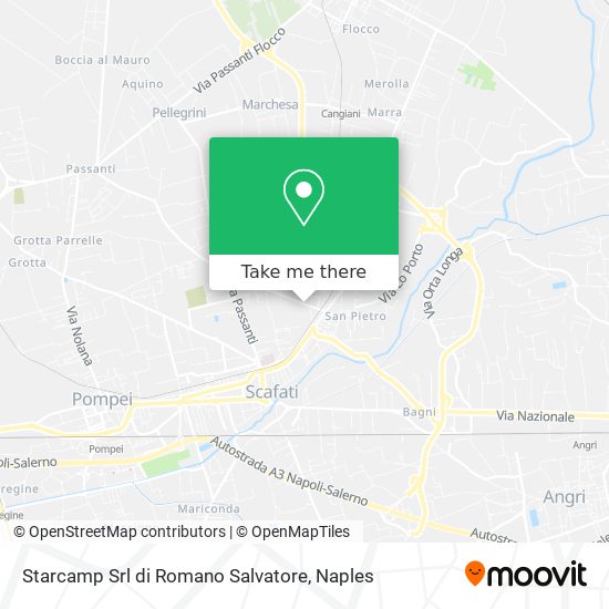 Starcamp Srl di Romano Salvatore map