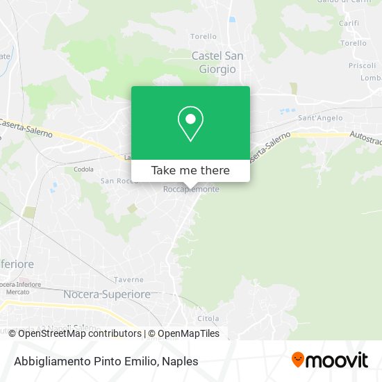 Abbigliamento Pinto Emilio map