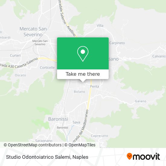Studio Odontoiatrico Salemi map