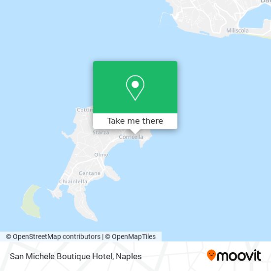 San Michele Boutique Hotel map