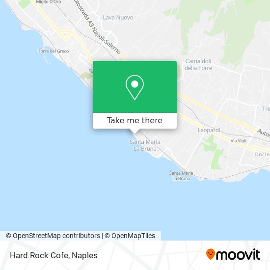 Hard Rock Cofe map
