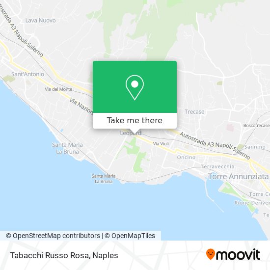 Tabacchi Russo Rosa map