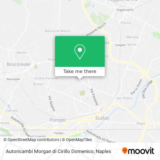 Autoricambi Morgan di Cirillo Domenico map
