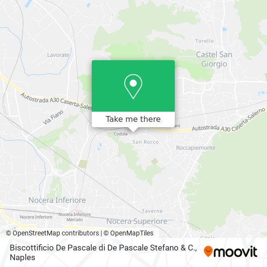 Biscottificio De Pascale di De Pascale Stefano & C. map