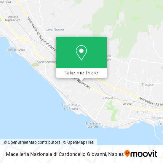 Macelleria Nazionale di Cardoncello Giovanni map