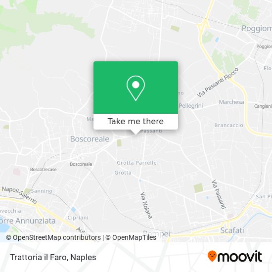 Trattoria il Faro map