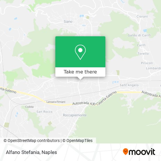 Alfano Stefania map