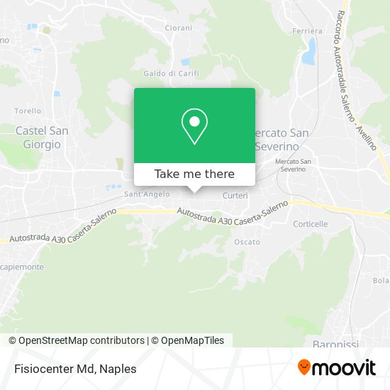 Fisiocenter Md map
